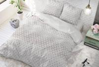 Goedkoop katoenen dekbedovertrek met leuke print