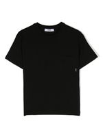 MSGM Kids t-shirt à poche poitrine - Noir