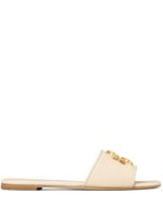 Tory Burch sandales Eleanor à plaque logo - Tons neutres