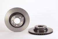 Remschijf COATED DISC LINE BREMBO, Remschijftype: Binnen geventileerd, u.a. für BMW