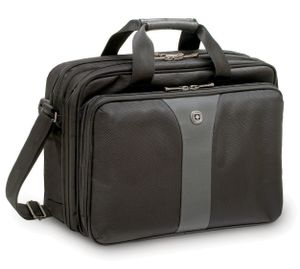 Wenger Legacy Double Gusset Laptoptas Geschikt voor max. (laptop): 40,6 cm (16) Zwart, Grijs