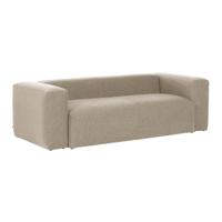 3-zitsbank Blok beige 240 cm