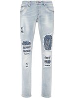 Philipp Plein jean skinny à taille basse - Bleu - thumbnail