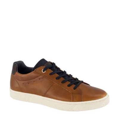 AM SHOE leren sneakers bruin