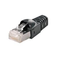 Weidmüller IE-P70 kabel-connector RJ-45 Zwart, Zilver, Transparant