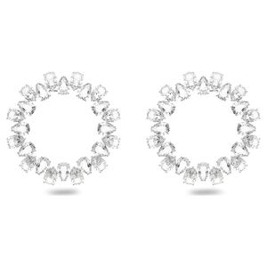 Swarovski 5608814 Oorknoppen Millenia Circle zilverkleurig 62 mm