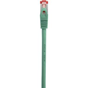 Renkforce RF-5228502 RJ45 Netwerkkabel, patchkabel CAT 6 S/FTP 0.25 m Groen Snagless, Vergulde steekcontacten, Vlambestendig 1 stuk(s)