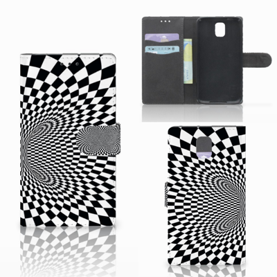 Samsung Galaxy Note 3 Bookcase Illusie Samsung Galaxy Note 3 Bookcase Illusie