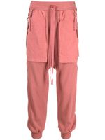 Boris Bidjan Saberi pantalon de jogging droit - Rose