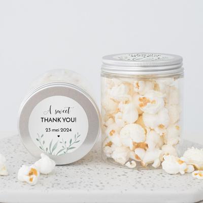 Snoeppot groot trouwbedankje Modern Elegance Snoeppot groot trouwbedankje Modern Elegance