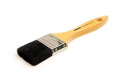 anza 196 platte kwast zwart dubbeldik 1