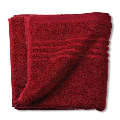 Kela handdoek Leonora 100 x 50 cm rood katoen