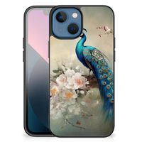 Dierenprint Telefoonhoesje voor Apple iPhone 13 mini Vintage Pauwen - thumbnail