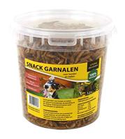 1,2 LTR Gedroogde snack garnalen voor hond en kat