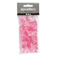 Creativ Company Facetkralen Mix Roze, 45 gram - thumbnail