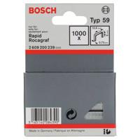 Bosch Accessories 2609200239 Nieten met fijn draad Type 59 1000 stuk(s) Afm. (l x b) 6 mm x 10.6 mm - thumbnail