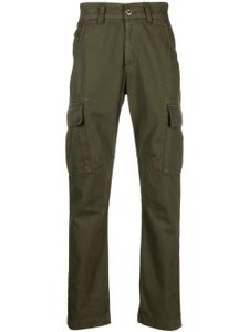 Alpha Industries pantalon droit en coton à poches cargo - Vert