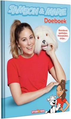 Studio 100 doeboek Samson en Marie junior papier blauw/rood Studio 100 doeboek Samson en Marie junior papier blauw/rood