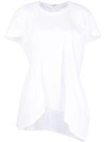 Comme Des Garçons t-shirt à design asymétrique - Blanc