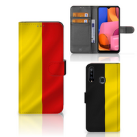 Samsung Galaxy A20s Bookstyle Case Belgische Vlag