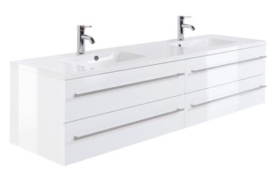 Saniclear Colossos badmeubel 180cm hoogglans wit