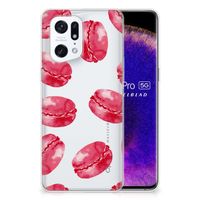 OPPO Find X5 Pro Siliconen Case Pink Macarons