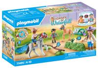 PLAYMOBIL Horses of Waterfall - Ponytoernooi constructiespeelgoed 71495 - thumbnail