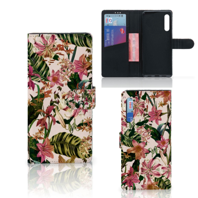 Huawei P Smart Pro Hoesje Flowers