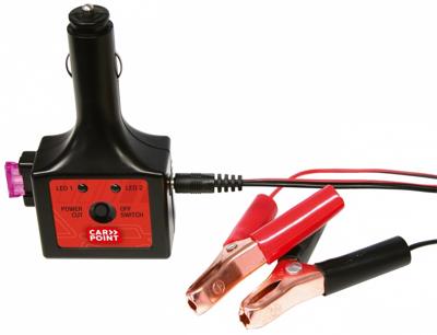 Carpoint gegevensbeheerder Computer Memory Saver 12V zwart Carpoint gegevensbeheerder Computer Memory Saver 12V zwart