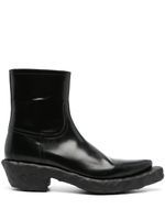 CamperLab bottines Venga en cuir - Noir