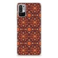 Xiaomi Redmi Note 10/10T 5G | Poco M3 Pro TPU bumper Batik Brown