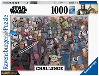 Ravensburger puzzel 1000 stukjes Star Wars Mandalorian - thumbnail