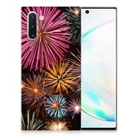 Samsung Galaxy Note 10 Silicone Back Cover Vuurwerk - thumbnail