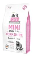 Brit Care Mini Yorkshire Grain Free Zalm & Tonijn Hypoallergeen, 2 kg
