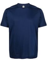 Mazzarelli t-shirt à col rond - Bleu - thumbnail