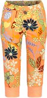 3/4 pyjamabroek Bloomy bloemen mango - thumbnail