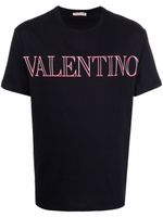 Valentino Garavani t-shirt en coton à logo imprimé - Noir