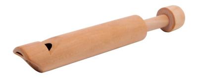 Small Foot Houten lotusfluit 17 cm per stuk Small Foot Houten lotusfluit 17 cm per stuk