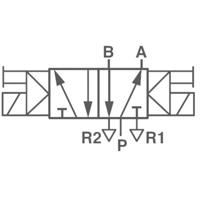 IMI NORGREN Mechanisch bedienbaar pneumatisch ventiel V50A511A-A213A 24 V/DC Materiaal (behuizing) Aluminium Afdichtmateriaal NBR 1 stuk(s)