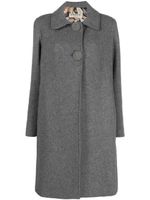 A.N.G.E.L.O. Vintage Cult manteau à simple boutonnage (années 2000) - Gris