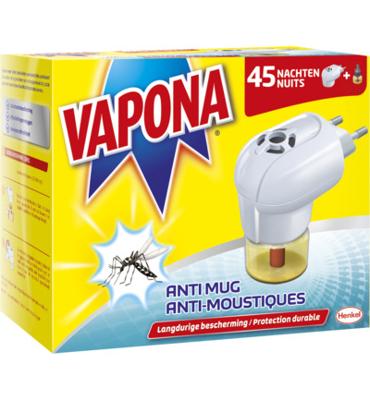 Vapona Vapona Anti Mug Stekker 45 Nachten (1st)