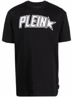 Philipp Plein t-shirt à logo Plein Star imprimé - Noir