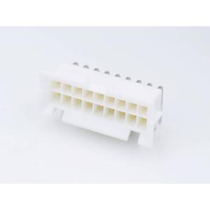 Molex 15246183 Female header, inbouw (standaard) Totaal aantal polen: 18 Inhoud: 1 stuk(s) Tray