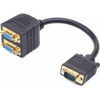 Gembird CC-VGAX2-20CM VGA kabel splitter - thumbnail