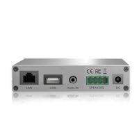 Wifi-Audio Versterker Aquasound Airplay + DLNA 30 Watt Zilver Aquasound