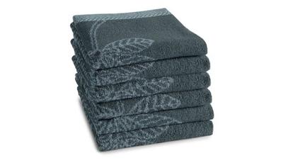 DDDDD DDDDD keukendoek leaves 50x55 atlantic blue per stuk