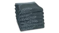 DDDDD DDDDD keukendoek leaves 50x55 atlantic blue per stuk