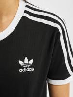 adidas Originals / t-shirt 3 Stripes in zwart