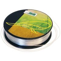 1x Nylon draad transparant 25 meter   -