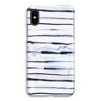 Ink Stripes: iPhone XS Max Volledig Geprint Hoesje - thumbnail